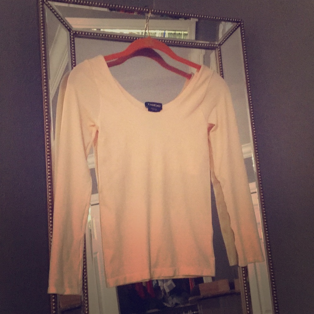 Bebe long sleeve shirt